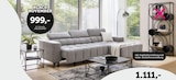Aktuelles Ecksofa „MELBOURNE“ Angebot bei mömax in Regensburg ab 999,00 €