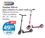 Scooter 205-er grau / schwarz von Best Sporting im aktuellen V-Markt Prospekt für 49,90 €