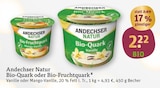 Aktuelles Bio-Quark oder Bio-Fruchtquark Angebot bei tegut in Stuttgart ab 2,22 €