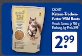 Katzen-Trockenfutter Wild Roots Angebote von Cachet bei ALDI SÜD Hennef für 2,99 €