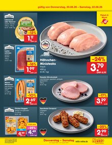 Schweinefleisch im aktuellen Netto Marken-Discount Prospekt (Salzgitter) Schweinefleisch im Netto Marken-Discount Prospekt "Aktuelle Angebote" mit 71 Seiten (Salzgitter)