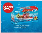 Feuerlöschboot von PLAYMOBIL im aktuellen V-Markt Prospekt für 34,99 €