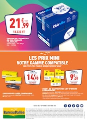 Fournitures Scolaires Angebote im Prospekt "NOS PRIX BAS VONT VOUS FAIRE BONNE IMPRESSION !" von Bureau Vallée auf Seite 12