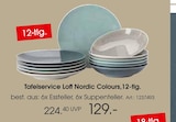 Aktuelles Tafelservice Loft Nordic Colours, 12-tlg. Angebot bei Zurbrüggen in Bochum ab 129,00 €