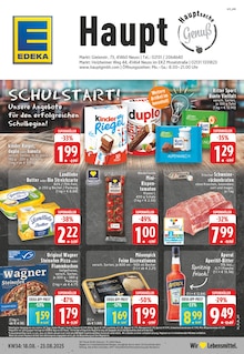 Aktueller EDEKA Prospekt "Aktuelle Angebote" Seite 1 von 24 Seiten für Neuss