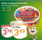 Fruchtgummi Party-Box im Angebot bei GLOBUS in Neuwied Fruchtgummi Party-Box Angebote von Haribo bei GLOBUS Neuwied für 3,49 €