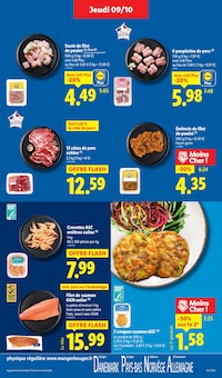 Promo Alimentation Poisson dans le catalogue Lidl du moment à la page 9