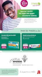 mea - meine apotheke Prospekt für Kevelaer: "Unsere Juni-Angebote", 4 Seiten, 01.06.2026 - 30.06.2026