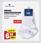 Aktuelles Unisex Sneakersocken Angebot bei E center in Mannheim ab 6,99 €