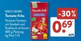 Tomate frito von KING'S CROWN im aktuellen ALDI SÜD Prospekt für 0,69 €