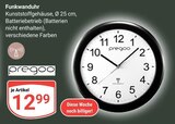 Funkwanduhr im Angebot bei GLOBUS in Frankenthal Funkwanduhr Angebote von pregoo bei GLOBUS Frankenthal für 12,99 €