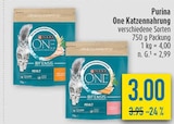 One Katzennahrung im Angebot bei diska in Zwickau One Katzennahrung Angebote von Purina bei diska Zwickau für 3,00 €