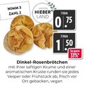 Dinkel-Rosenbrötchen Angebote bei Hieber Lörrach für 0,75 €