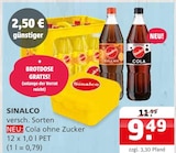 Sinalco Angebot in Bad Münder Sinalco im aktuellen Prospekt bei Getränke Quelle Weydringer in Bad Münder
