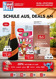 Melitta im Travel FREE Prospekt "SCHULE AUS, DEALS AN" mit 13 Seiten (Chemnitz)