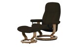 Aktuelles Stressless Relaxsessel mit Hocker Leder Consul L Angebot bei Höffner in Hamburg ab 1.829,00 €