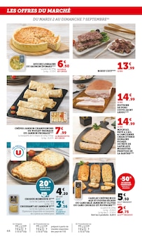 Promotion Cake Salé dans le prospectus Hyper U, valable du 02/09/2025 au 14/09/2025 Promo Cake Salé dans le catalogue Hyper U du moment à la page 44