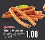 Aktuelle Wiener Würstchen Angebote bei EDEKA in Bochum Aktuelles WIENER WÜRSTCHEN Angebot bei EDEKA in Bochum ab 1,00 €