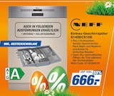 Einbau-Geschirrspüler S145ECS15E bei expert im Weißenfels Prospekt für 666,00 €