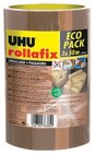 3 rubans d'emballage brun Rollafix - UHU - Hyper U à Reims 3 rubans d'emballage brun Rollafix - UHU en promo chez Hyper U Reims à 3,74 €