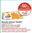 Monoprix - Biscuits sésame : offre du catalogue Promo Biscuits sésame à 1,46 € dans le catalogue Monoprix "Monoprix"