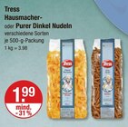Hausmacher- oder Purer Dinkel Nudeln im V-Markt Prospekt zum Preis von 1,99 €