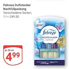 Duftstecker Nachfüllpackung Angebote von Febreze bei GLOBUS Gießen für 4,99 €