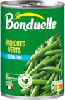 HARICOTS VERTS EXTRA FINS BONDUELLE - BONDUELLE à 1,50 € dans le catalogue Auchan Supermarché
