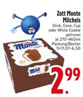 Monte Milcheis von Zott im aktuellen EDEKA Prospekt für 2,99 €