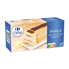 Glaces à la vanille avec feuilletage craquant - CARREFOUR EXTRA - Carrefour Market Glaces à la vanille avec feuilletage craquant - CARREFOUR EXTRA à 1,99 € dans le catalogue Carrefour Market