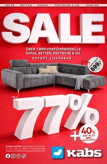 Ecksofa im Kabs Prospekt "SALE" mit 60 Seiten (Bremen)