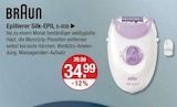 Epilierer Silk-EPIL 5-030 von Braun im aktuellen V-Markt Prospekt für 34,99 €