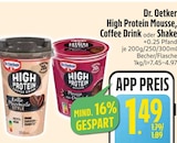 High Protein Coffee Drink Angebote von Dr. Oetker bei EDEKA Kempten für 1,49 €