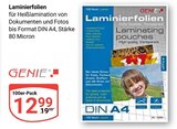 Laminierfolien im Angebot bei GLOBUS in Gera Laminierfolien Angebote von GENIE bei GLOBUS Gera für 12,99 €