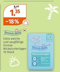 Baby im Müller Prospekt Einmal-Wickelunterlagen von Beauty Baby im aktuellen Müller Prospekt für 1,35 €