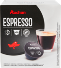 CAPSULES DE CAFÉ ESPRESSO AUCHAN - AUCHAN - Auchan Hypermarché à Metz CAPSULES DE CAFÉ ESPRESSO AUCHAN - AUCHAN en promo chez Auchan Hypermarché Metz à 6,58 €