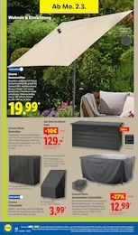 Sonnenschirm Angebot im aktuellen Lidl Prospekt auf Seite 36