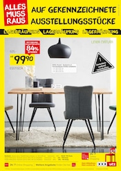 Aktueller XXXLutz Möbelhäuser Prospekt mit Esstisch, "GRÖSSTE LAGERRÄUMUNG", Seite 3