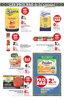 Promo Lardons Fumés dans le catalogue Super U du moment à la page 3