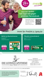 Aktueller mea - meine apotheke Apotheken Prospekt in Augsburg und Umgebung, "Unsere September-Angebote" mit 4 Seiten, 01.09.2025 - 30.09.2025
