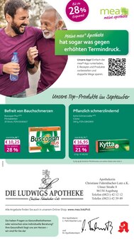mea - meine apotheke Prospekt der KW 36 "Unsere September-Angebote" Aktueller mea - meine apotheke Prospekt "Unsere September-Angebote" Seite 1 von 4 Seiten