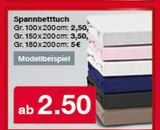 Spannbettuch Angebote bei Woolworth Eberswalde für 2,50 €