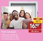 Foto-Leinwand im aktuellen ALDI Nord Prospekt