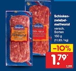 Aktuelles Schinkenzwiebemettwurst Angebot bei Netto Marken-Discount in Oldenburg ab 1,79 €