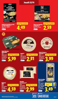 Promo Saint-Nectaire dans le catalogue Lidl du moment à la page 23