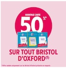 Promo 50 % AVANTAGE CARTE SUR TOUT BRISTOL à  dans le catalogue Intermarché à Avensan
