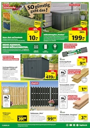 Gartenhaus Angebot im aktuellen Hagebaumarkt Prospekt auf Seite 11