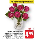 Hochland Rosenstrauß „Fairtrade“ im Angebot bei EDEKA in Ravensburg Hochland Rosenstrauß „Fairtrade“ Angebote von EDEKA Herzstücke bei EDEKA Ravensburg für 4,99 €