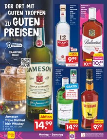 Gin im Netto Marken-Discount Prospekt "Aktuelle Angebote" mit 58 Seiten (Regensburg)