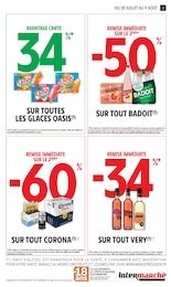 Prix et réduction Corona dans le prospectus Intermarché Super en cours Offre Corona dans le catalogue Intermarché Super du moment à la page 3
